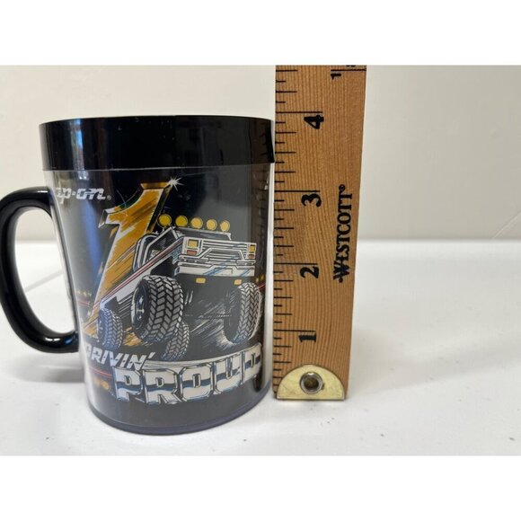 Vintage Snap-On Coffee Mug Thermo-Serv Drivin' Proud Monster Truck 90s - Picture 8 of 9